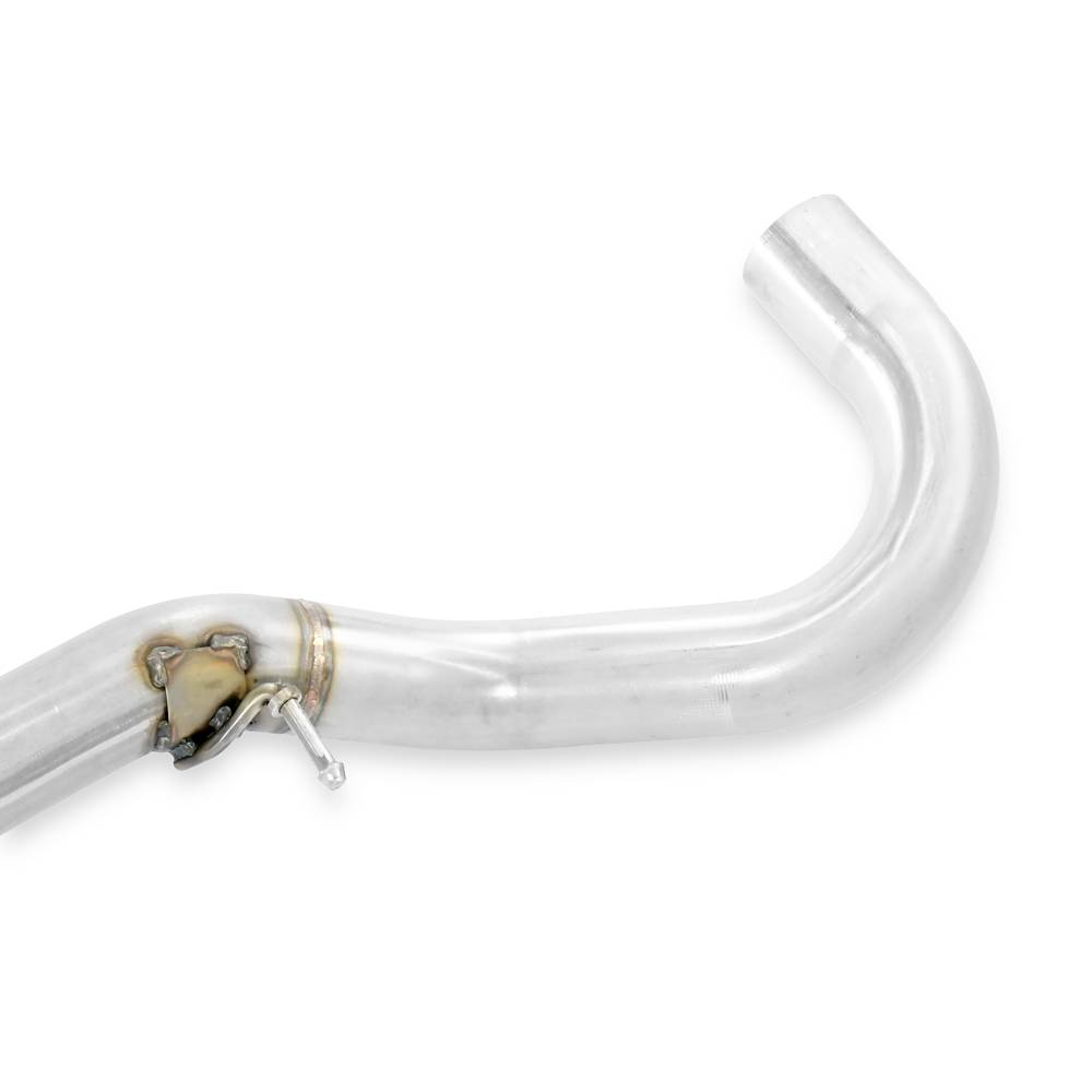 Rear exhaust with valve OO100 Right - OO100 Left Gun Metal Grey