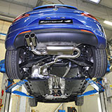 New full exhaust for VW Scirocco facelift 2015 2.0 TSI 180 / 220hp