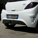 Opel Corsa OPC 1.6 Turbo - Scarico completo con posteriore RACE