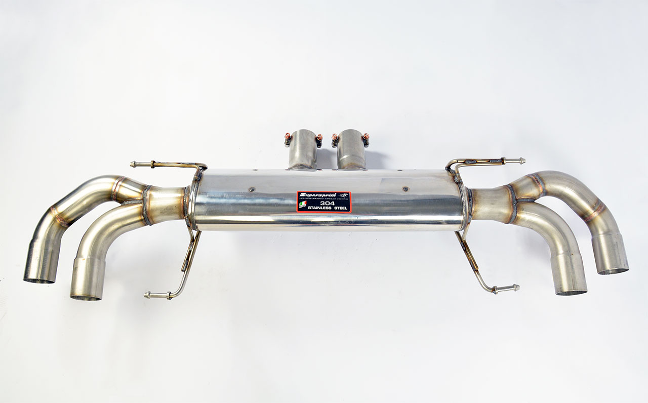 Rear exhaust Racing Right - Left