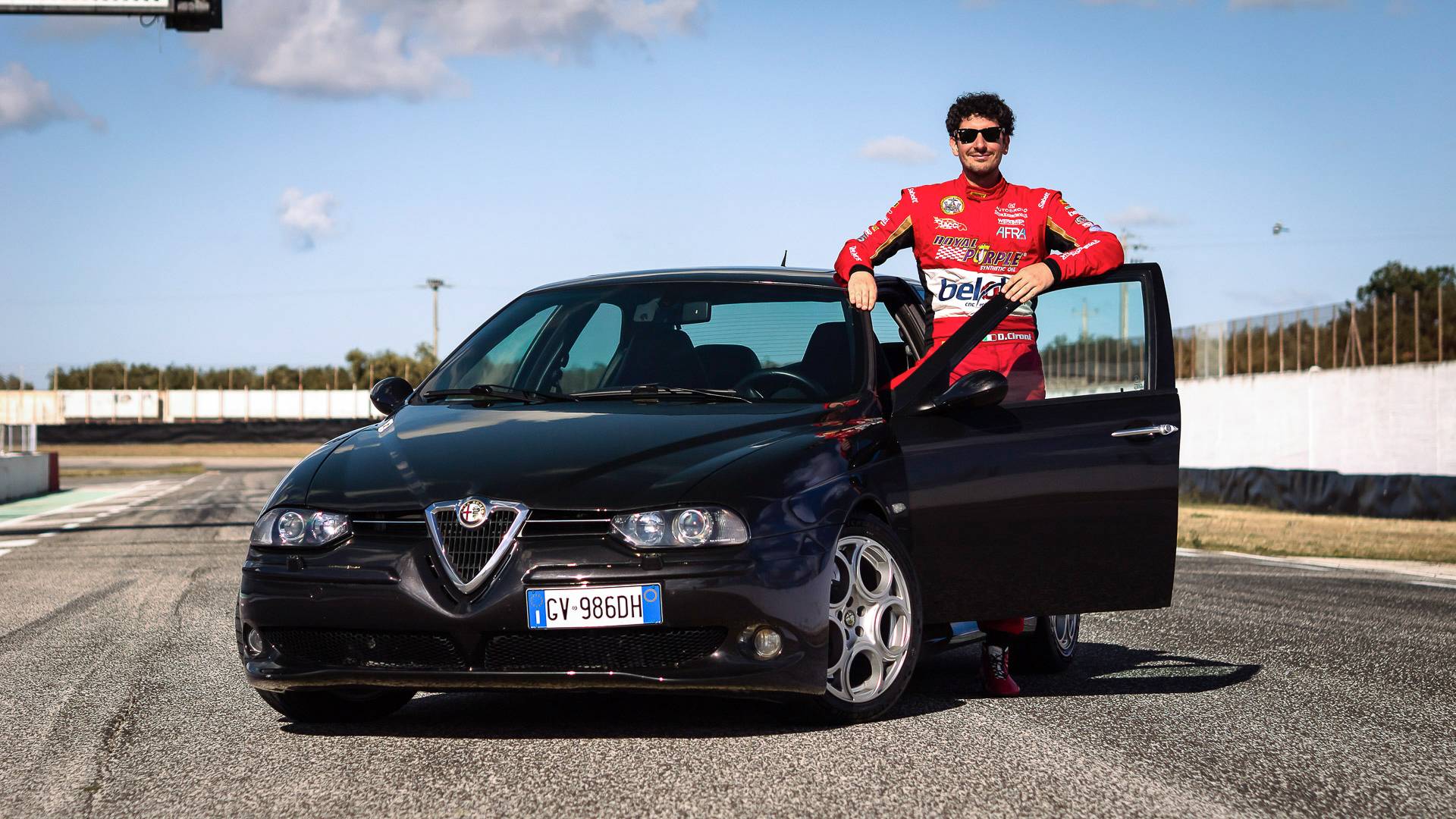 Supersprint exhaust for ALFA ROMEO 156 GTA (video by  @davidecironi)