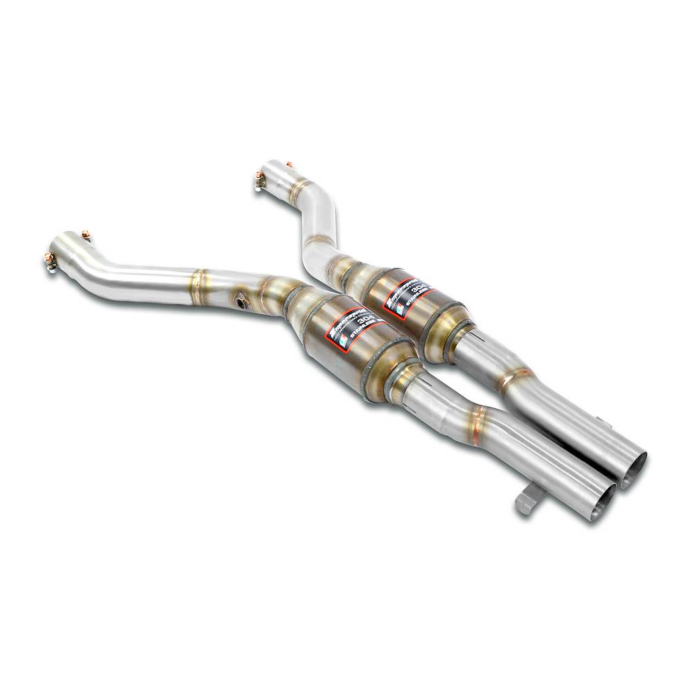 Anteriore con catalizzatore metallicodestro + sinistro 100 CPSI