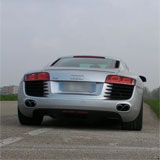 Audi R8 V8 with race exhaust 767034