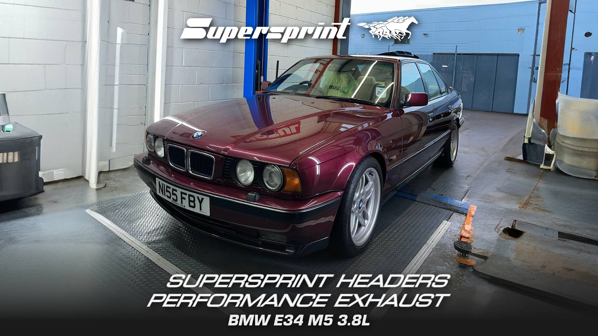 Supersprint Headers + Performance Exhaust BMW E34 M5 3.8L