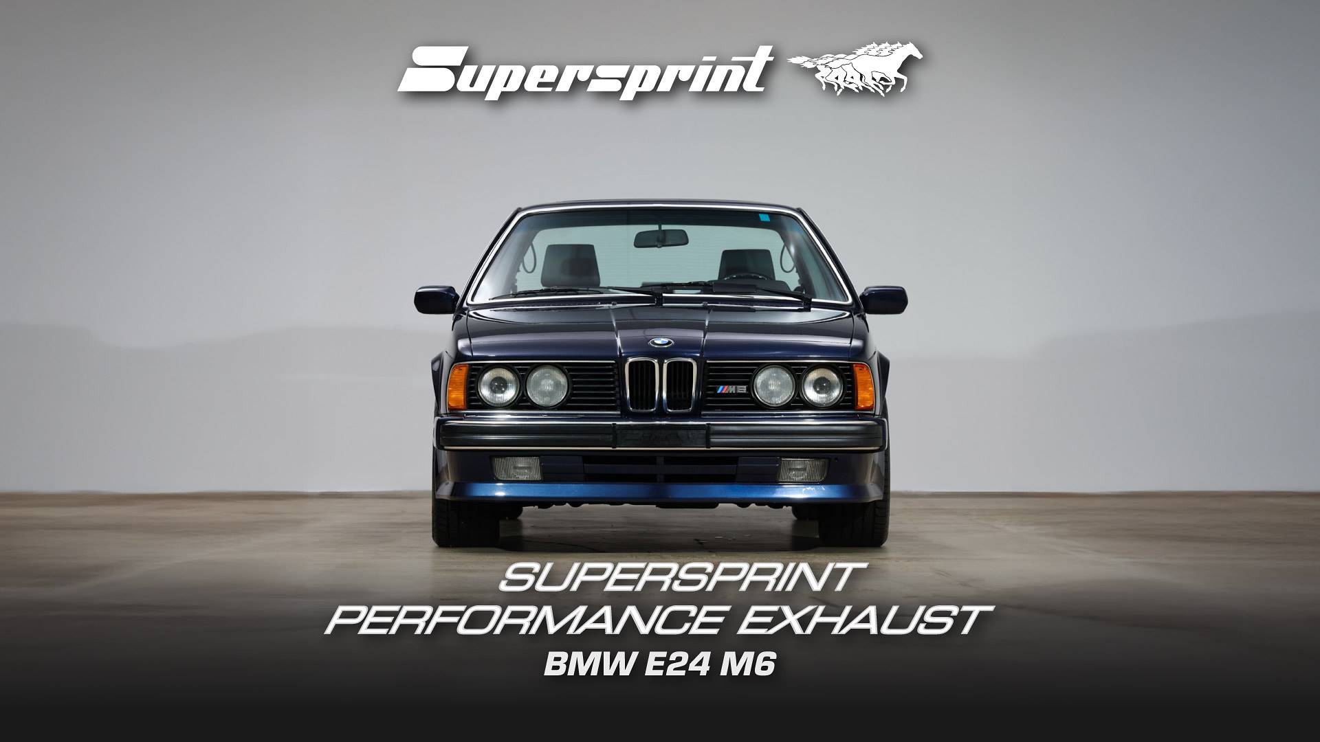 Supersprint performance exhaust BMW E24 M6