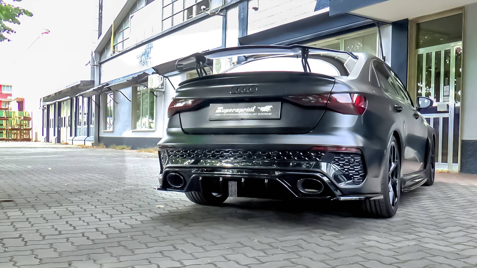 Supersprint exhaust for Audi RS3 8Y Sedan 2023