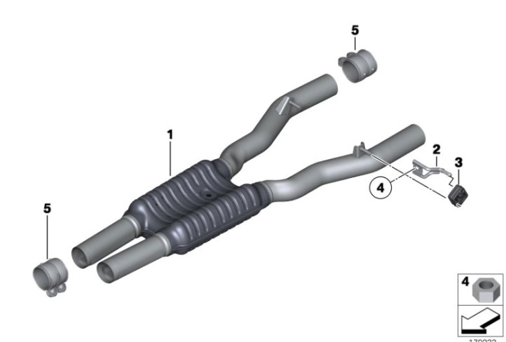Mittelrohr “X-Pipe”<strong><span style="color:#ea0000;">Race package<br>Erhältlich über:<br /> <a href="https://www.supersprint.com/fr-fr/distributeurs.aspx" target="_blank">RC Sport France<br /> click here</a>