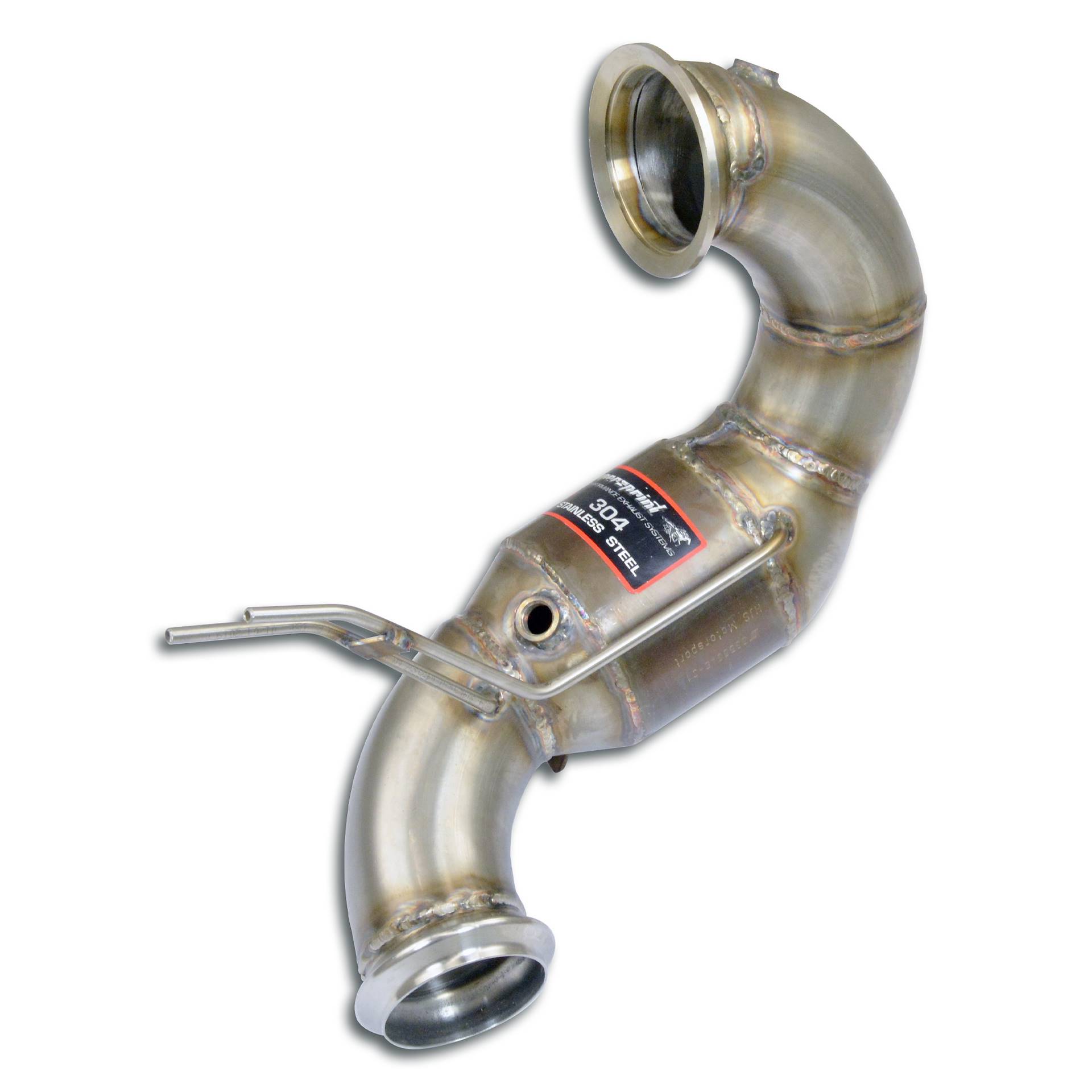 Downpipe + Catalizzatore metallico 100CPSI
