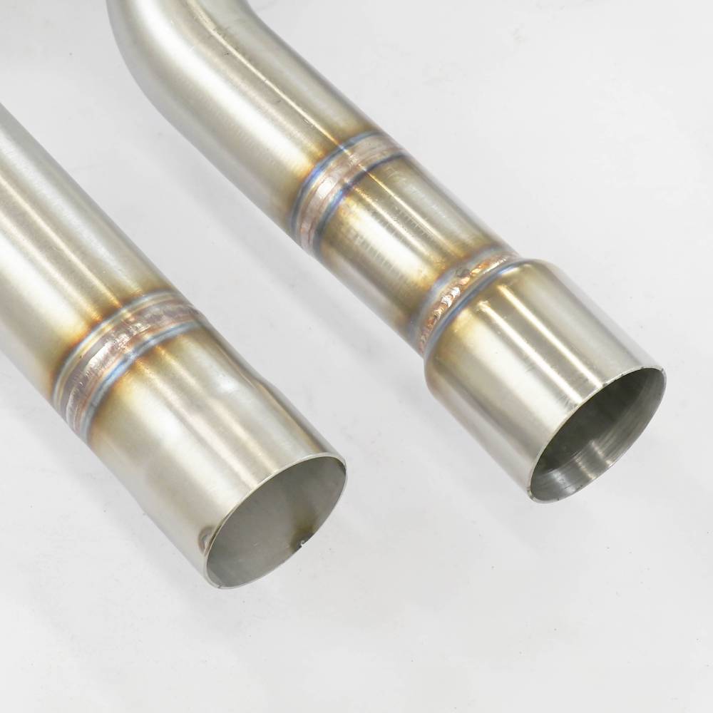 Endschalldämpfer mit Klappe OO90 Rechts - OO90 Links "Gun Metal Grey"