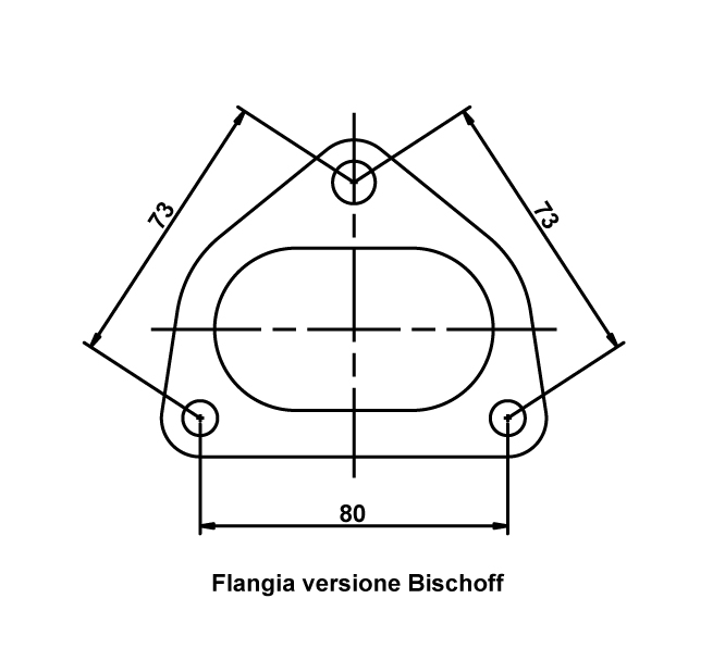 Kit tubi collegamento per collettore serie (Mod. Bischoff)