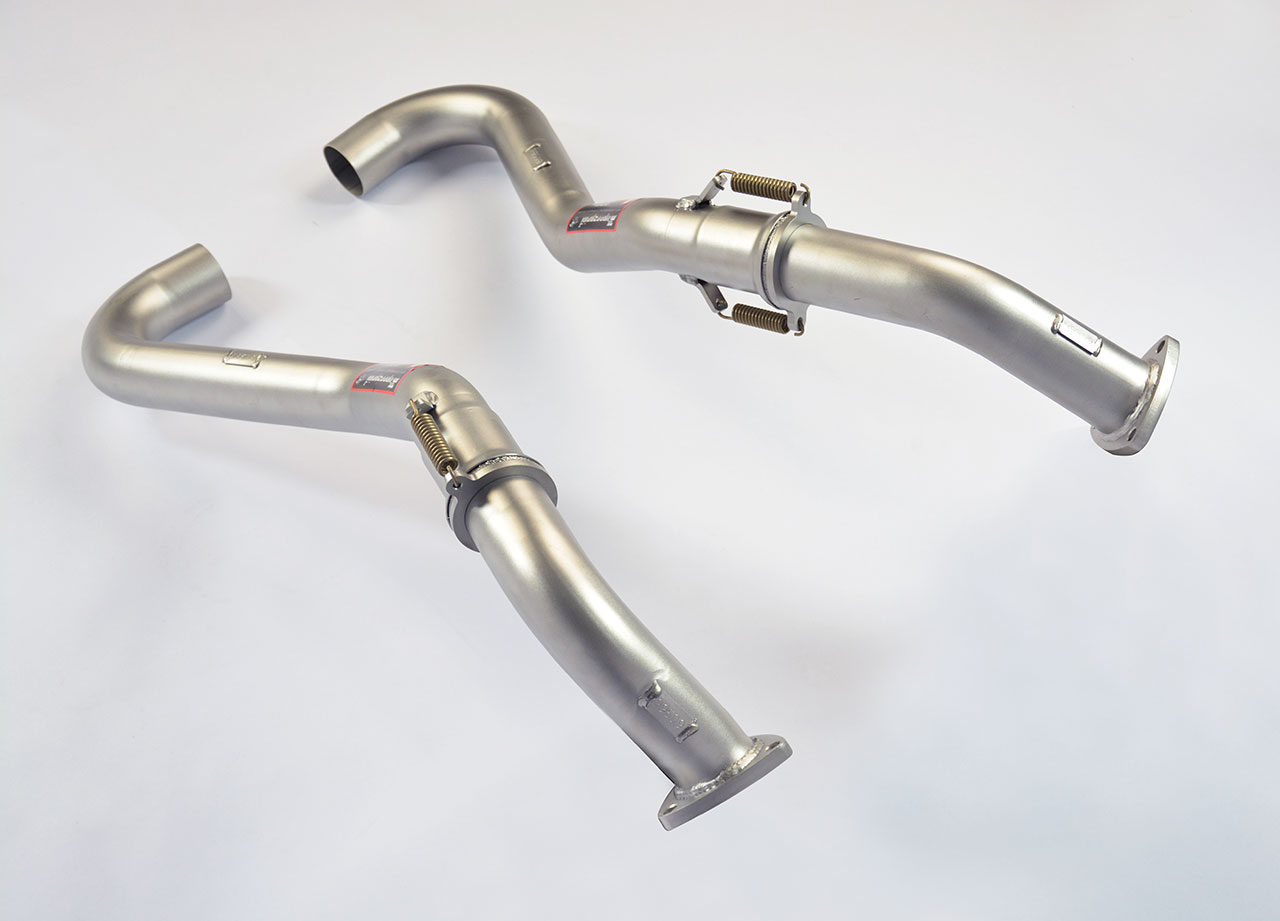 Front pipe kit Right + Left