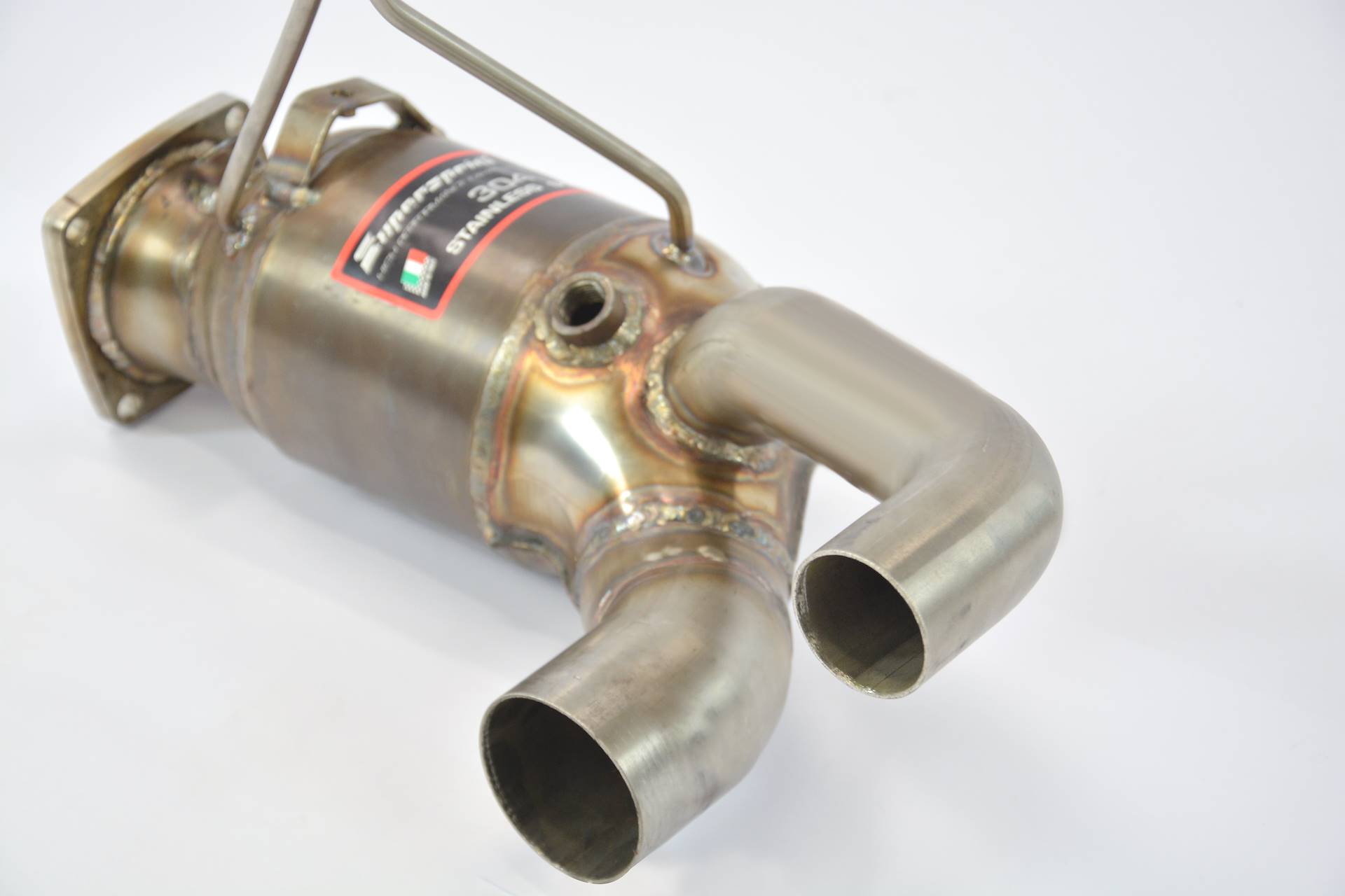 Anteriore con Catalizzatore Metallico Destro