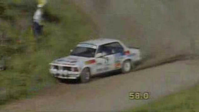 Ingvar Carlsson - BMW 323i E21- Rally 1984