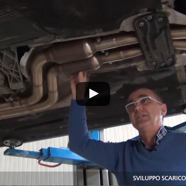 Sviluppo impianto di scarico per BMW F30 335i xDrive (306 Hp) 2012