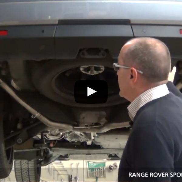 Exhaust system development for Range Rover 3.0 TD V6 2010-2012