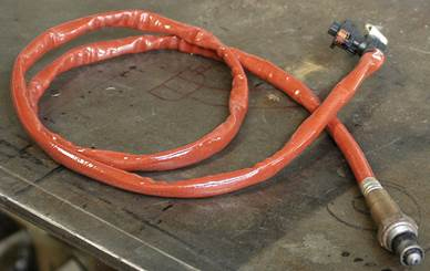 Lamdasondenkabel beim Verbau der Downpipe cod. 767711