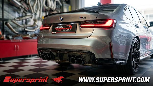 Supersprint exhaust for BMW G80 M3 COMPETITION!