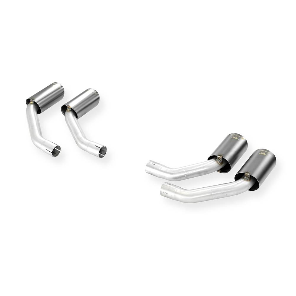 Kit terminali Destro - Sinistro 4 uscite 100x75 Gun Metal Grey