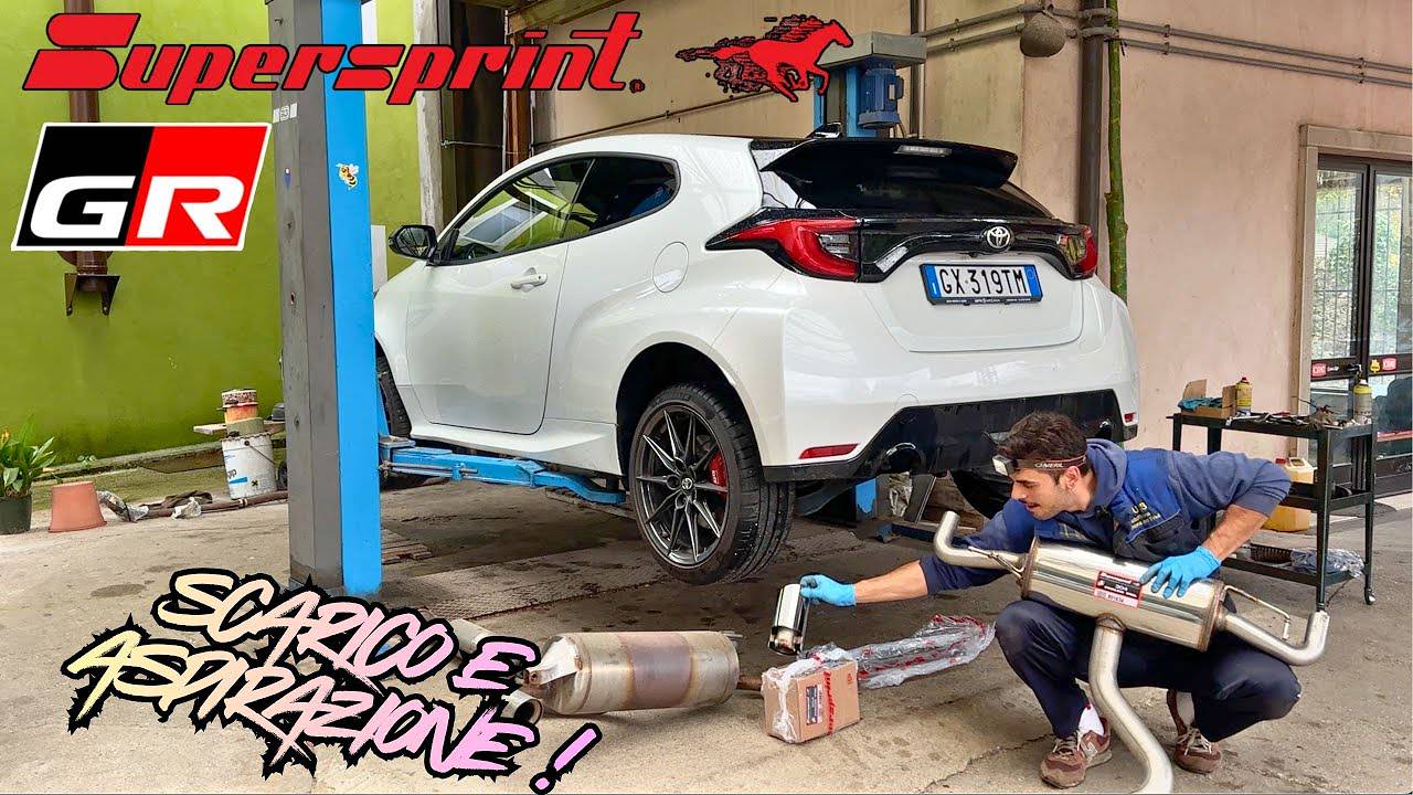 SUPERSPRINT Racing exhaust TOYOTA Yaris GR