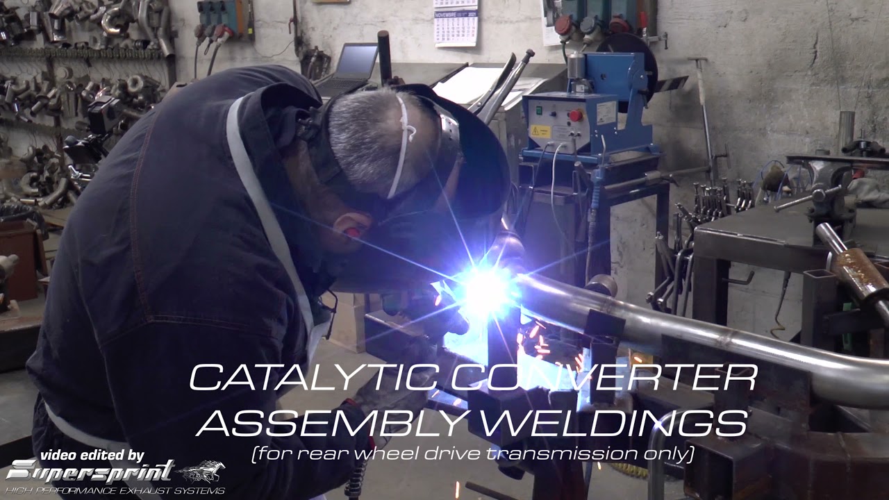 Supersprint exhaust Jaguar F-Type R, hand built one at a time