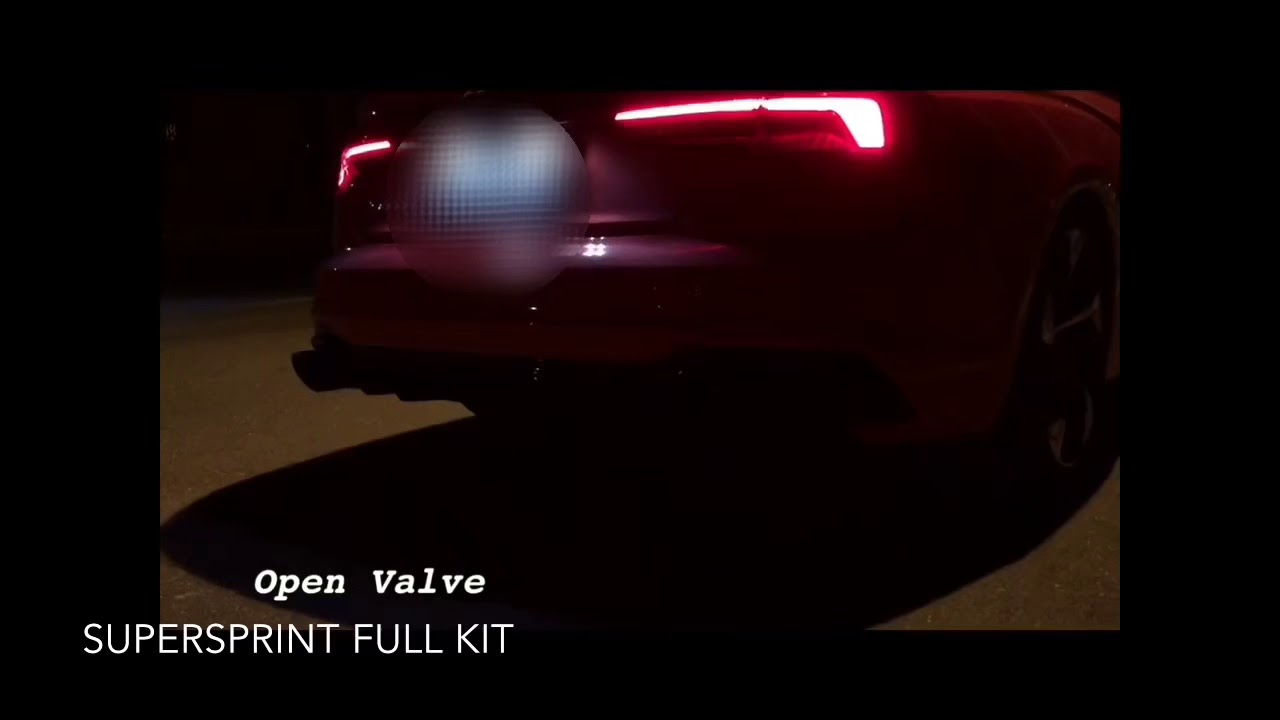 Scarico Supersprint per Audi Rs5 B9/F5