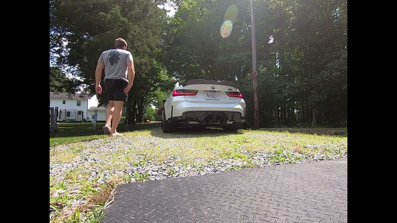 G80 M3 MPE & Supersprint J-pipe (valves tied open)