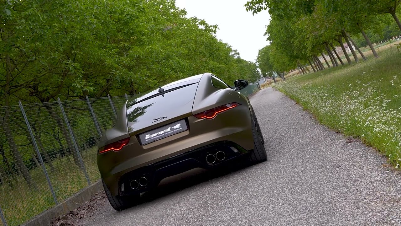 One more video for the Supersprint exhaust of the 2014 - 2019 JAGUAR F-Type R