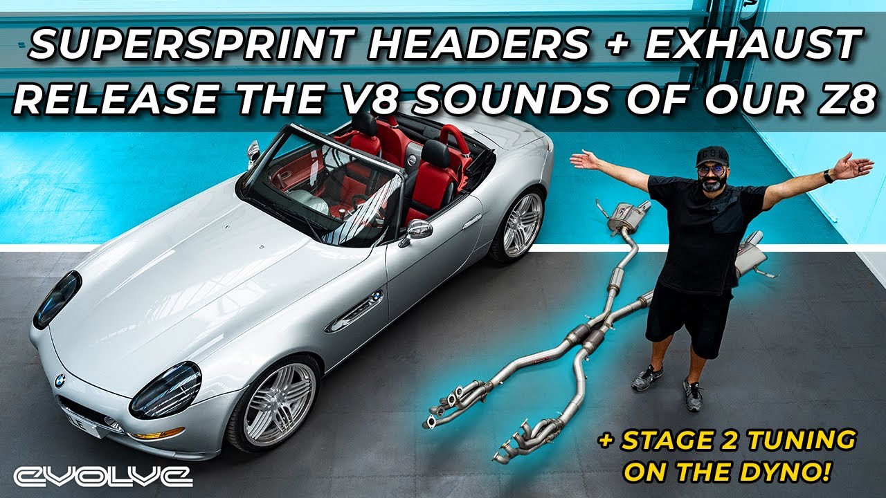 SUPERSPRINT EXHAUST FOR BMW Z8 5.0I V8 '99 -> '03