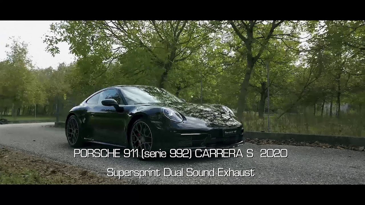 PORSCHE 992 Carrera S (3.0L - 450 Hp - models with GPF) 2019 - (with valve)