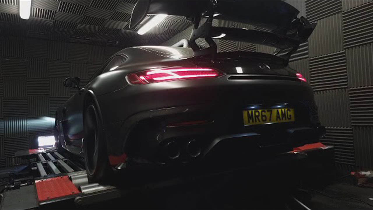 Supersprint exhaust for MERCEDES C190 AMG GT Black Series 4.0i V8 Bi-Turbo (730 Hp) 2021 - 1