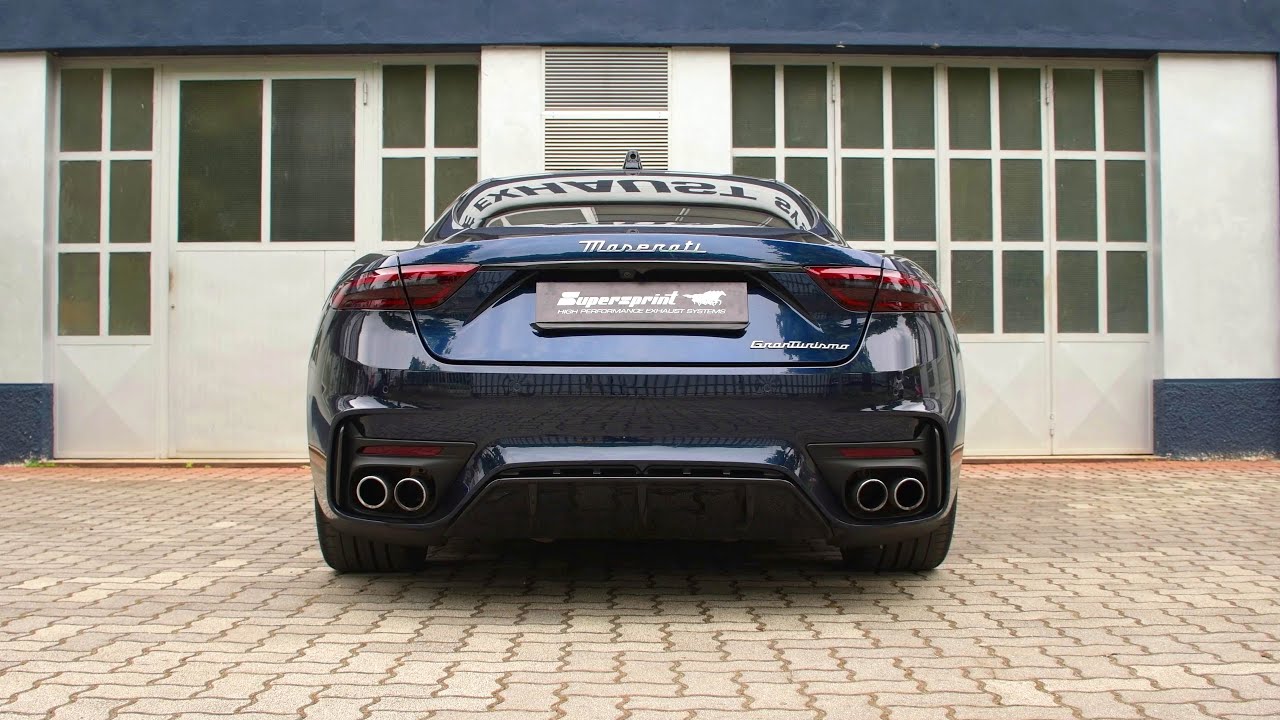 Supersprint Exhaust MASERATI GranTurismo Modena 3.0L V6 (490 Hp) 2024 ->