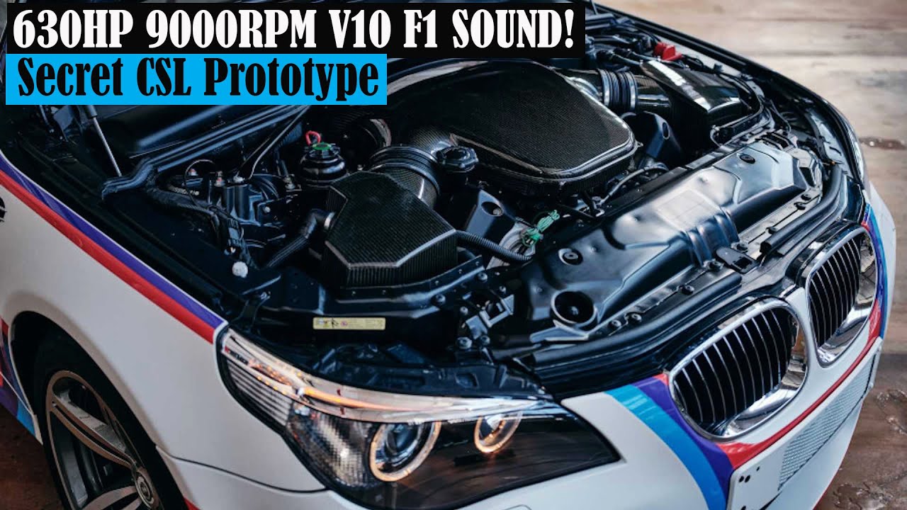 BMW Prototype | BMW Made a Top Secret E60 M5 CSL and it Was Nuts!