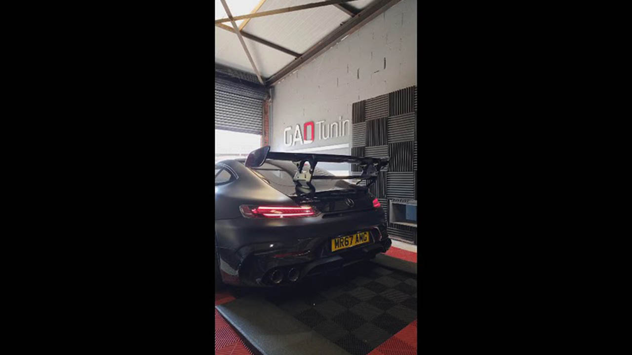 Supersprint exhaust for MERCEDES C190 AMG GT Black Series 4.0i V8 Bi-Turbo (730 Hp) 2021 - 2