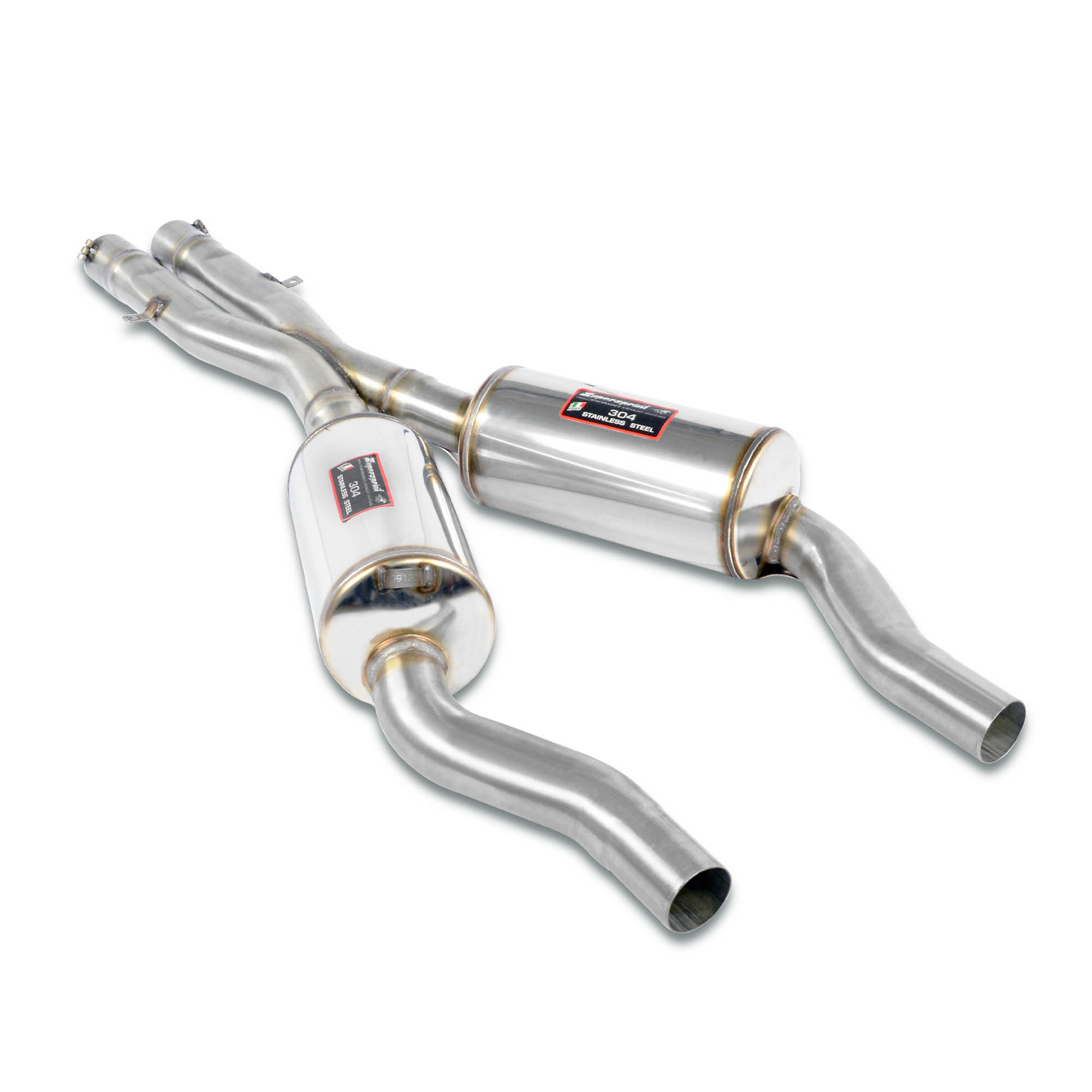 Mittelschalldämpfer "X-Pipe"