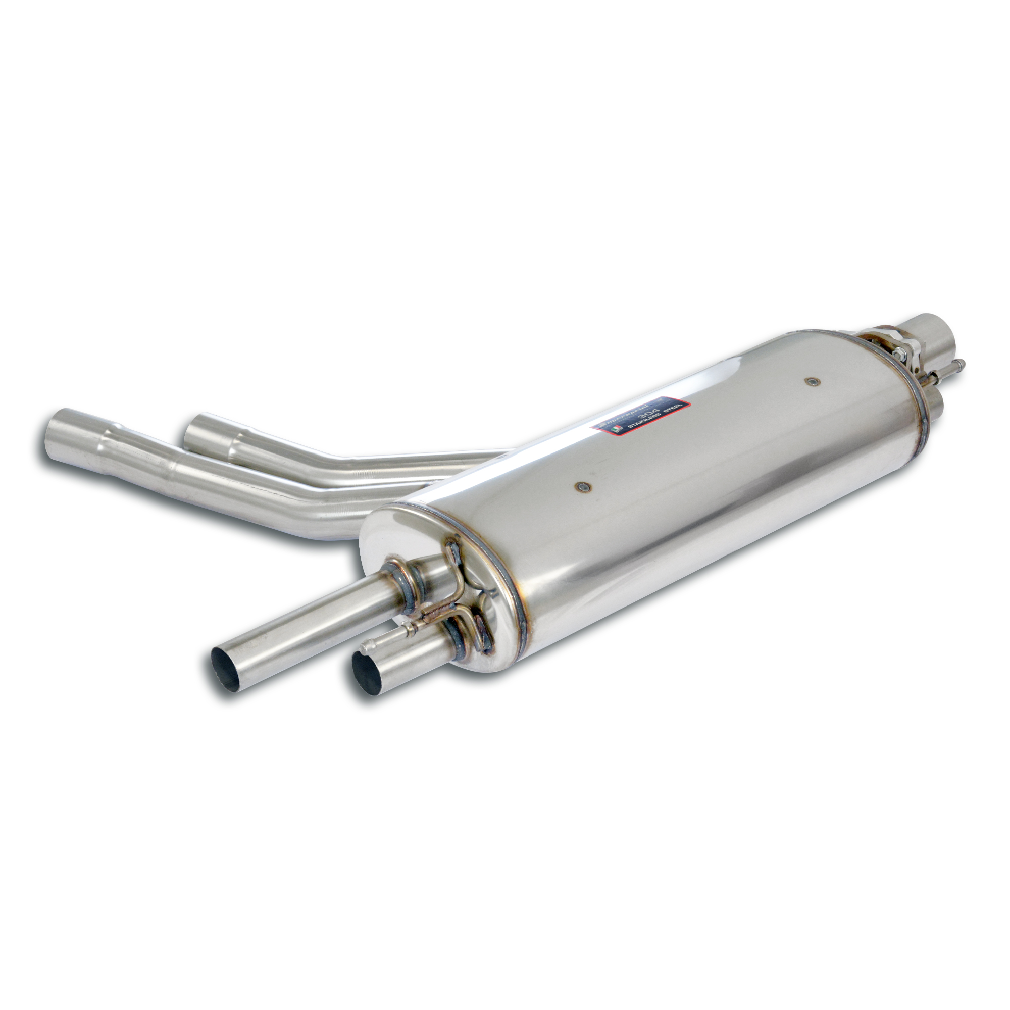 Rear exhaust right - left