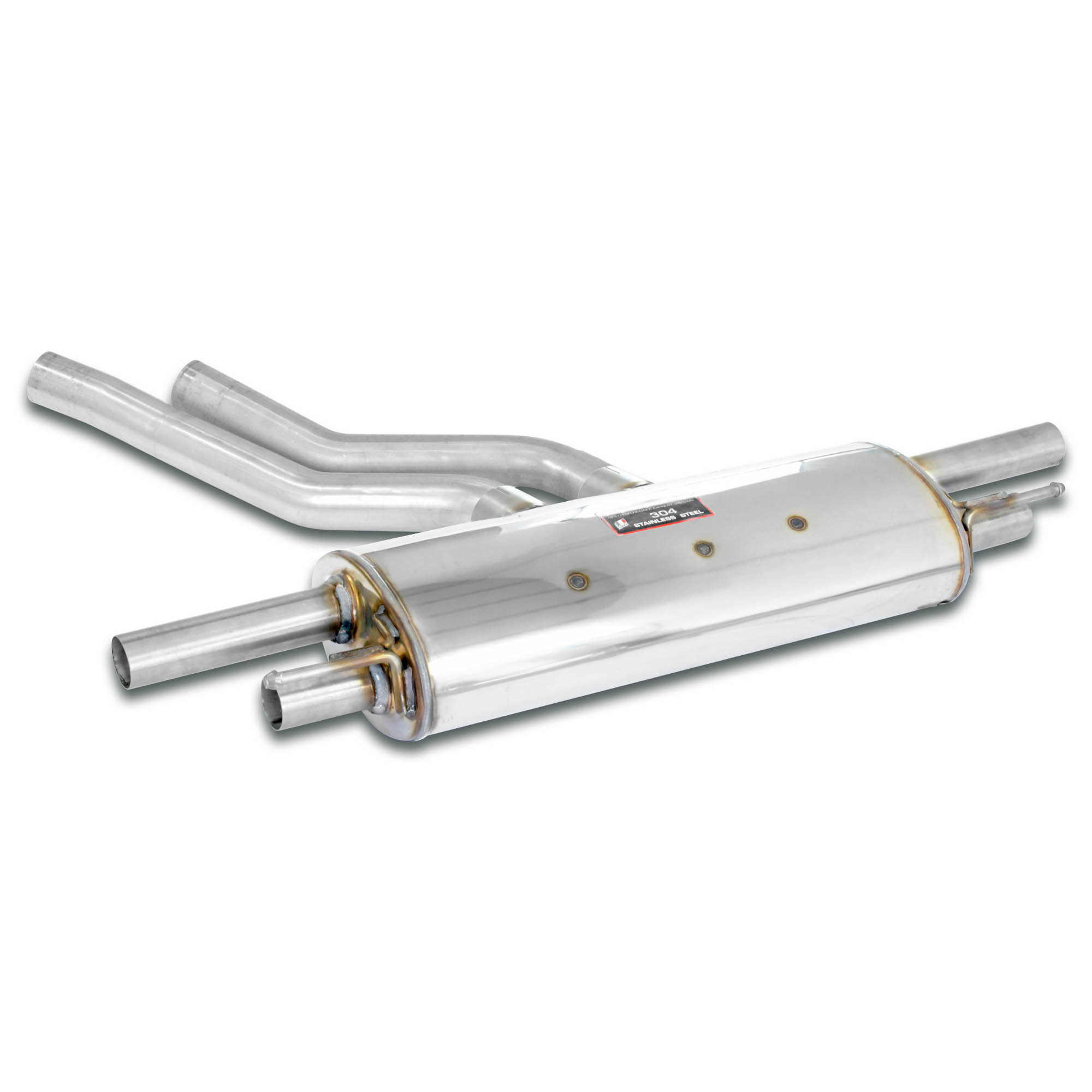 Rear exhaust Right - Left "Racing"