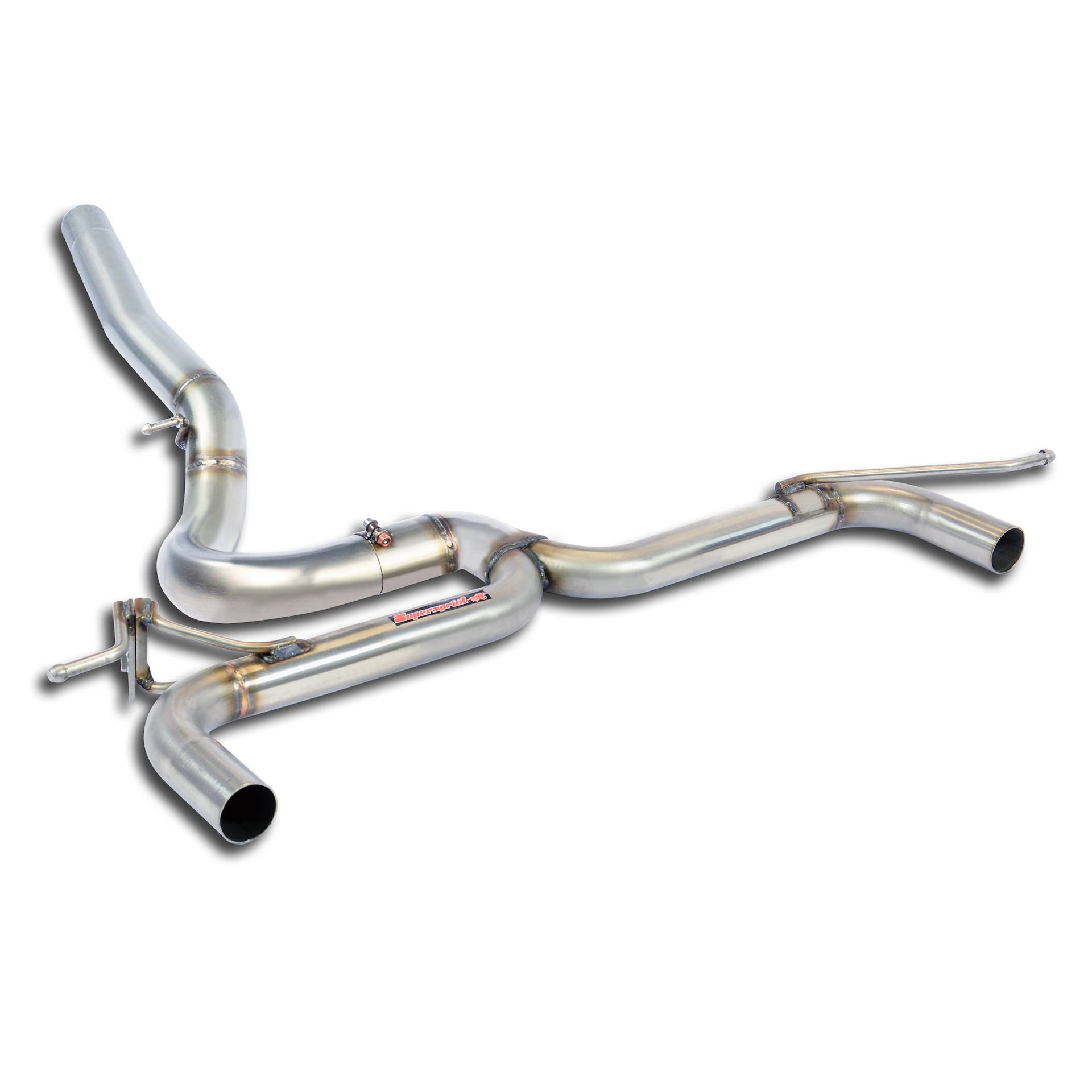 Rear pipe Y-Pipe Right - Left (Muffler delete)