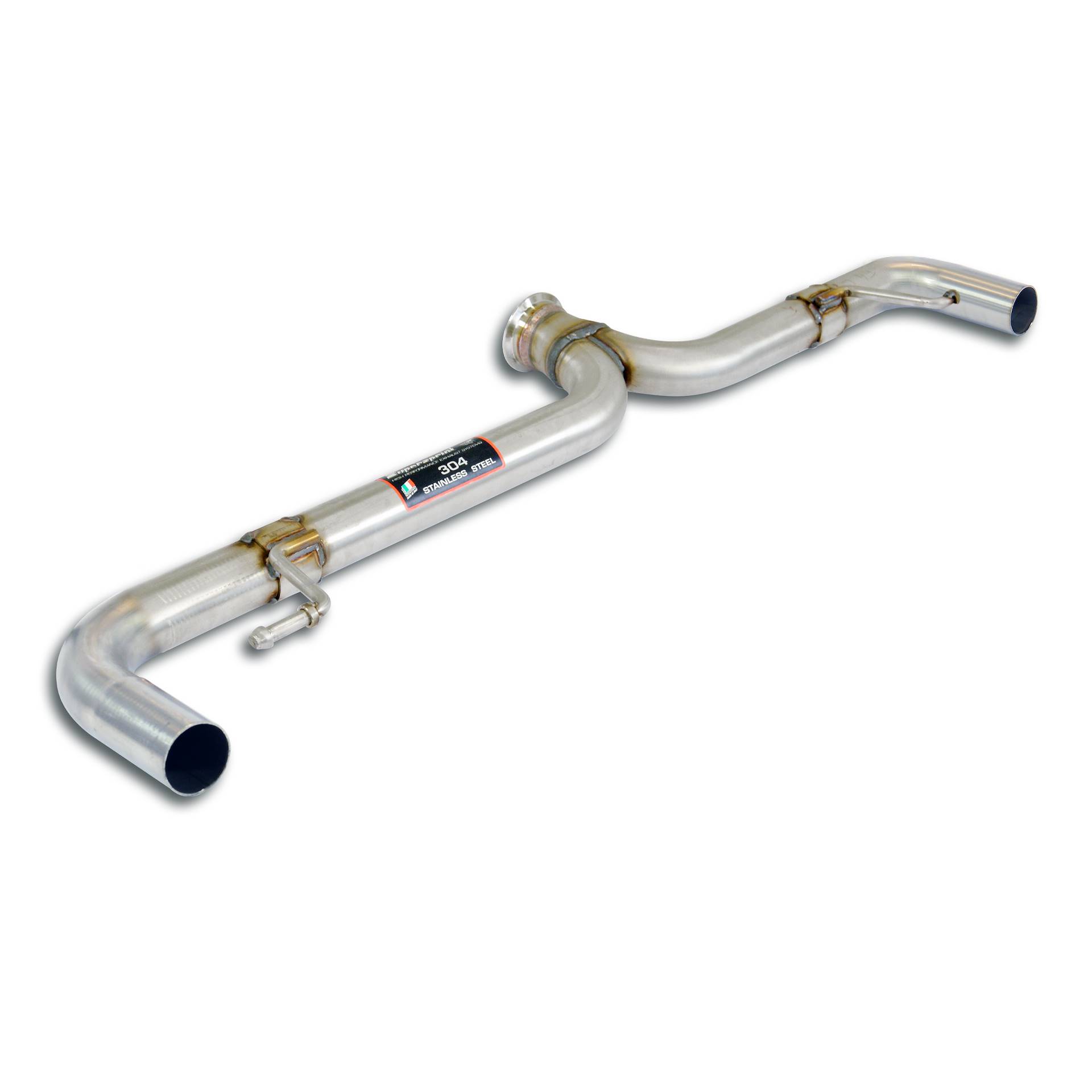 Rohr hinten"Y-Pipe" Rechts - Links<br>(Nachschalldämpfer-Entfall)