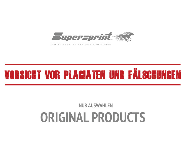 So erkennen Sie die ursprünglichen Supersprint-Produkte