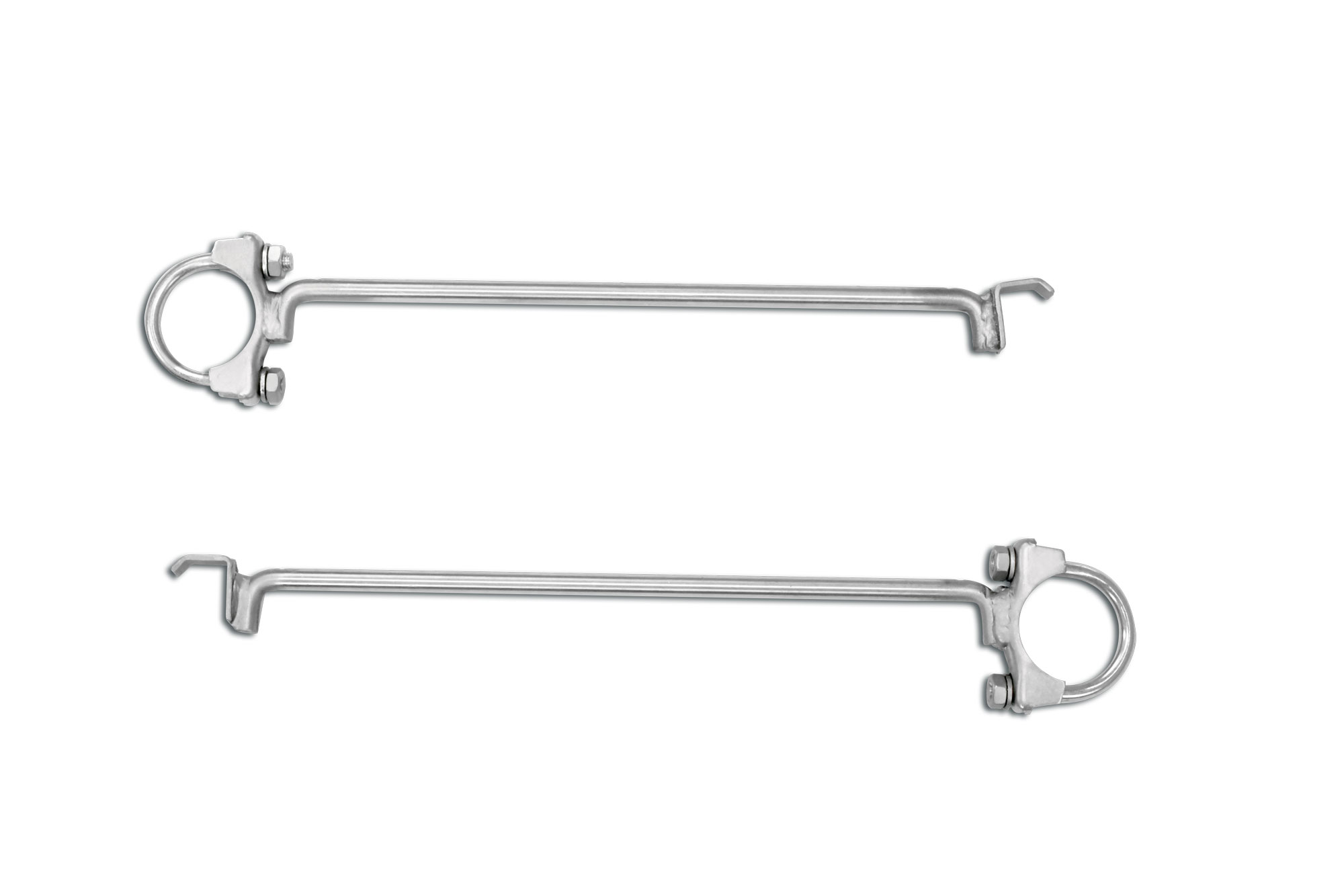 Mid-pipe kit + rear muffler S-Bend 2 Ov. 90x70