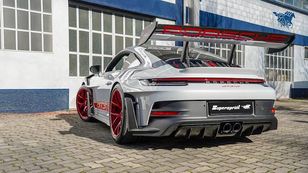 Supersprint exhaust for PORSCHE 992 GT3 RS