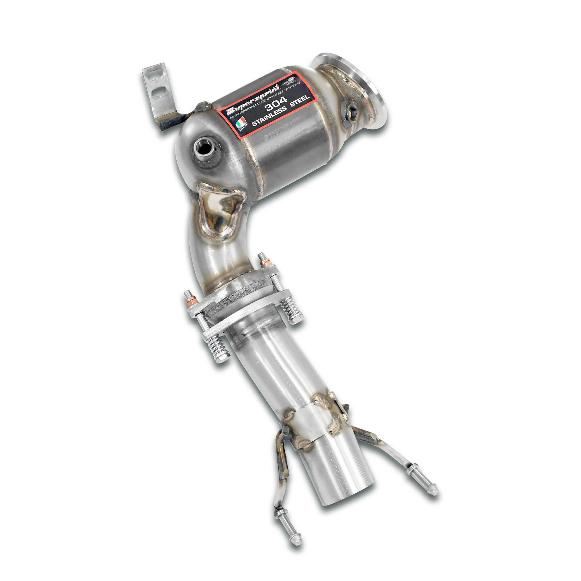 Turbo downpipe kit + Metallic catalytic converter