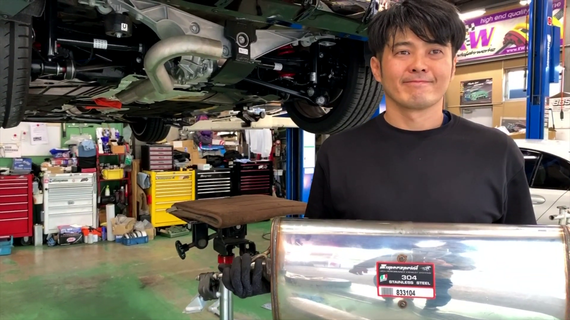 F40 M135 SUPER SPRINT INSTALL＆SOUND