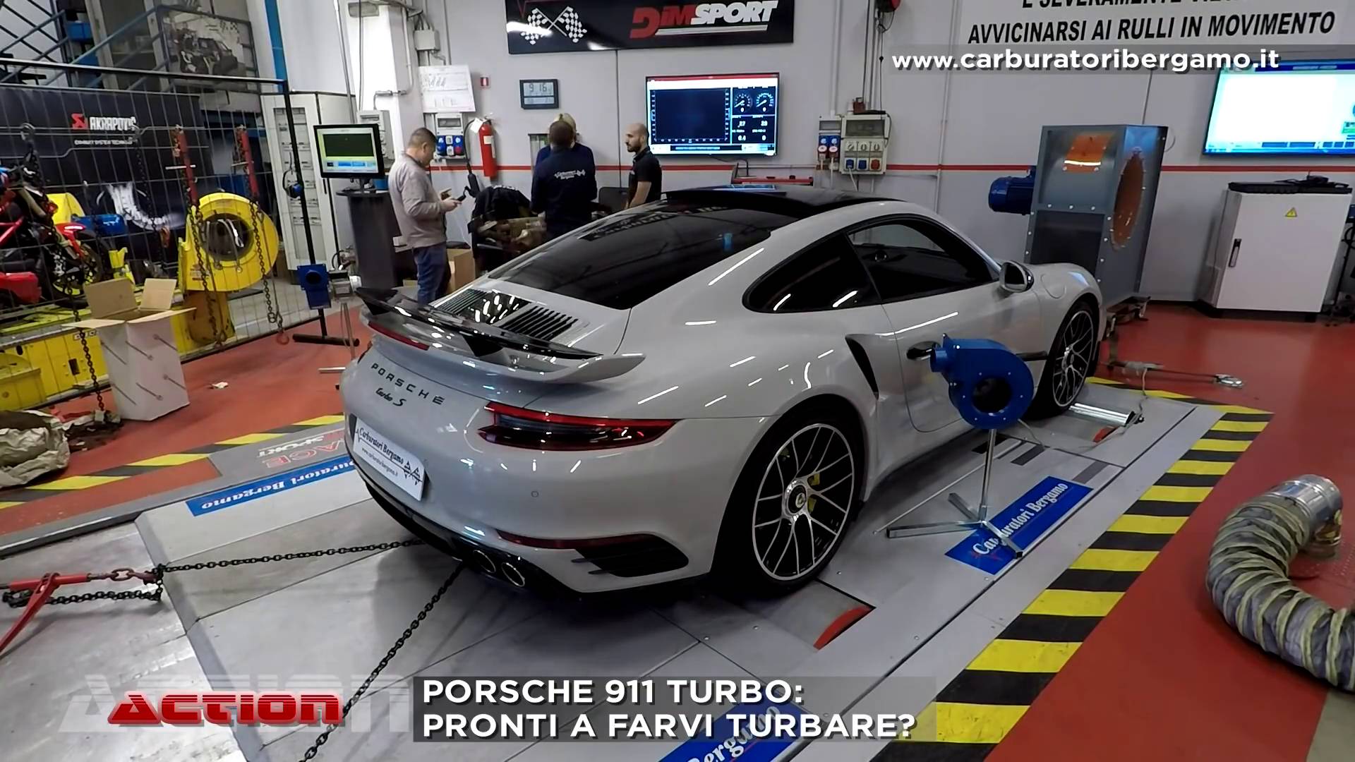 Supersprint exhaust for PORSCHE 991 Turbo S 3.8i (580 Hp) 2016