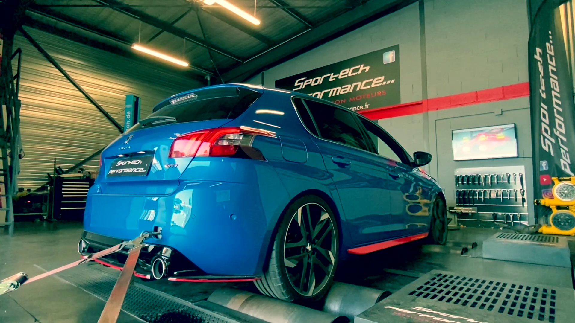 SUPERSPRINT exhaust PEUGEOT 308 GTi THP 1.6 16v (270 Hp) 2015 -> 2017