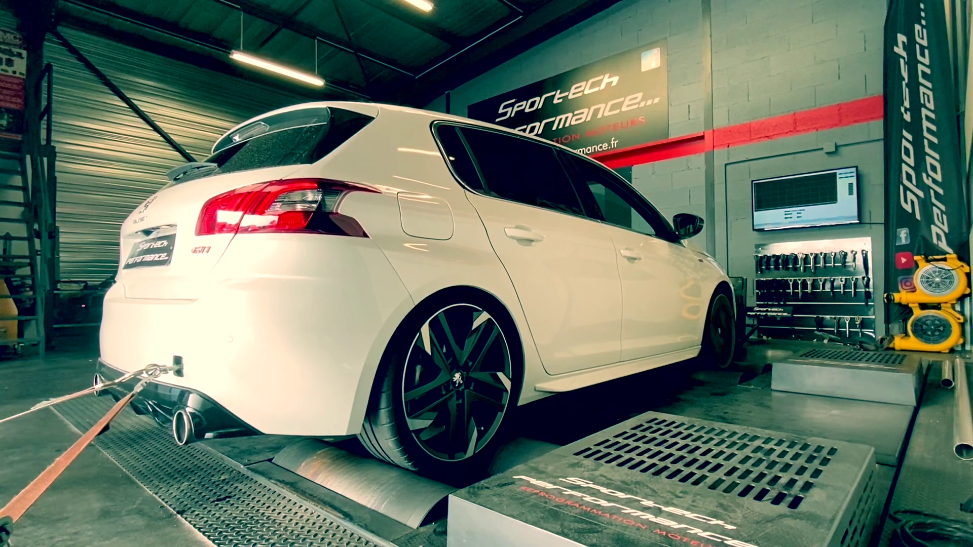 SUPERSPRINT Race Pack  exhaust for PEUGEOT 308 GTi THP 1.6 16v (270 Hp) 2015 -> 2017