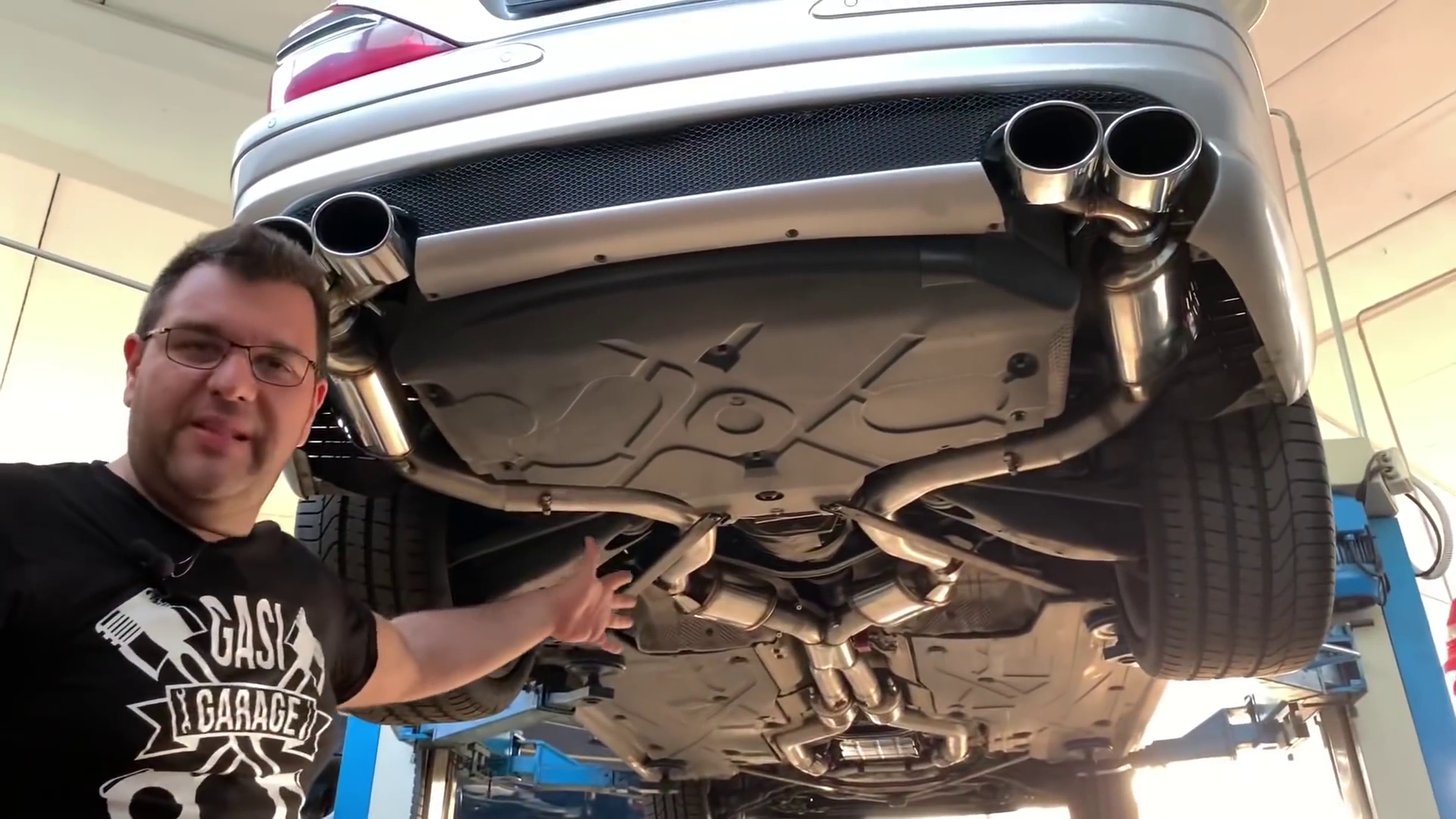 Supersprint Auspuff für MERCEDES R230 SL 55 AMG V8 Kompressor '01 ->'06