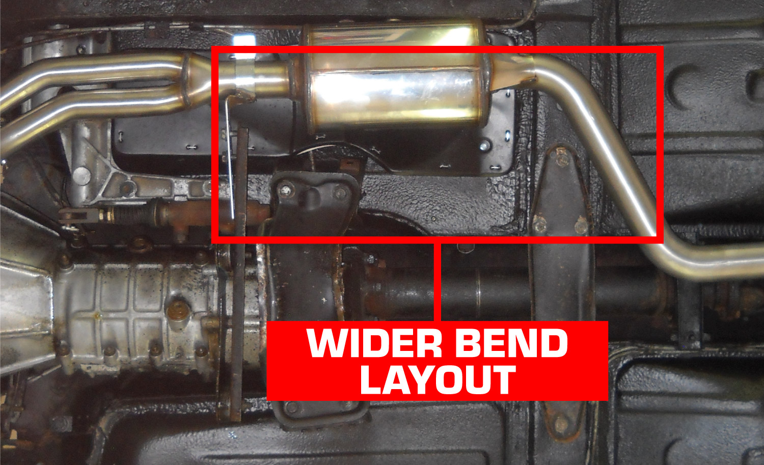 Vorschalldämpfer - resonated hanging pedals (wider bend layout)